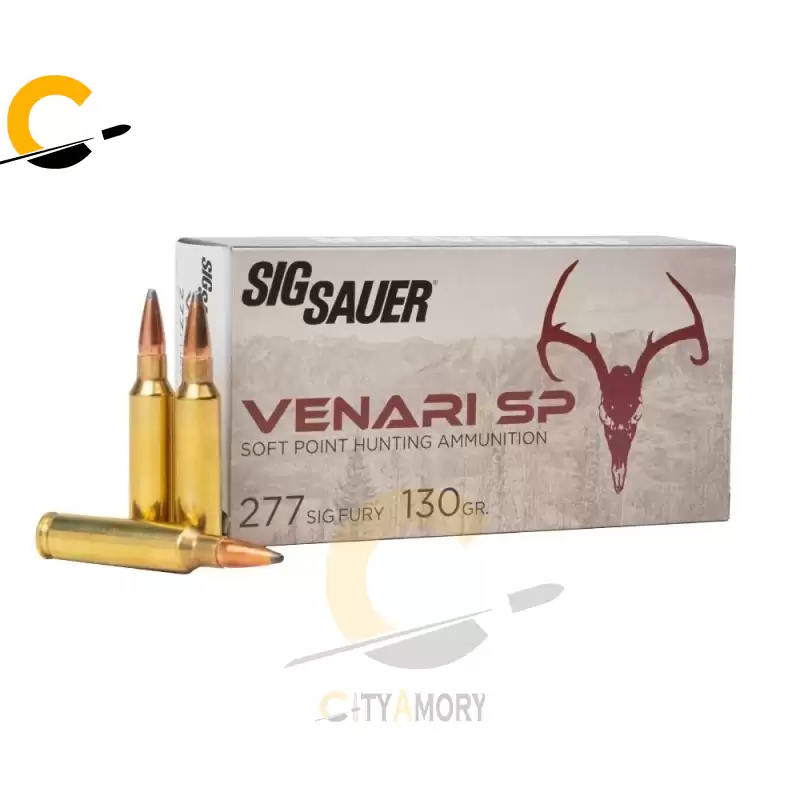 Sig Sauer Venari SP 243 Winchester 100 Grain Soft-Point Hunting Ammo