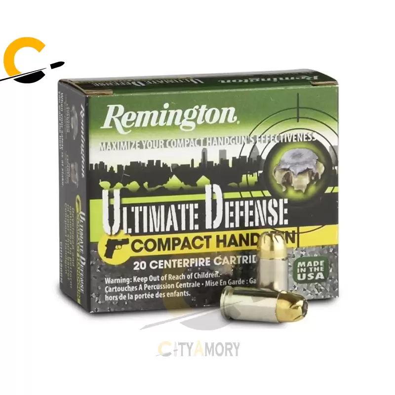 Remington 38 Special +P 125 gr BJHP Ultimate Defense Compact Handgun 20/Box
