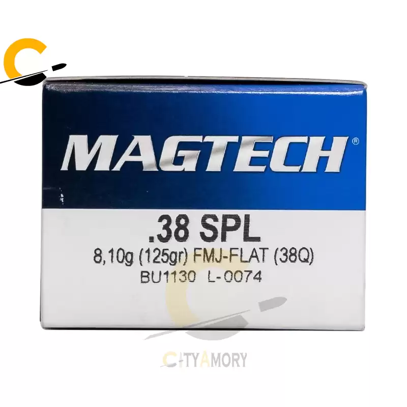 Magtech 38 Special 125 gr FMJ-Flat 50/Box