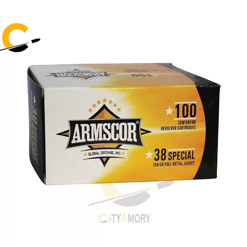 Armscor 38 Special 158 gr FMJ Precision 100/Box