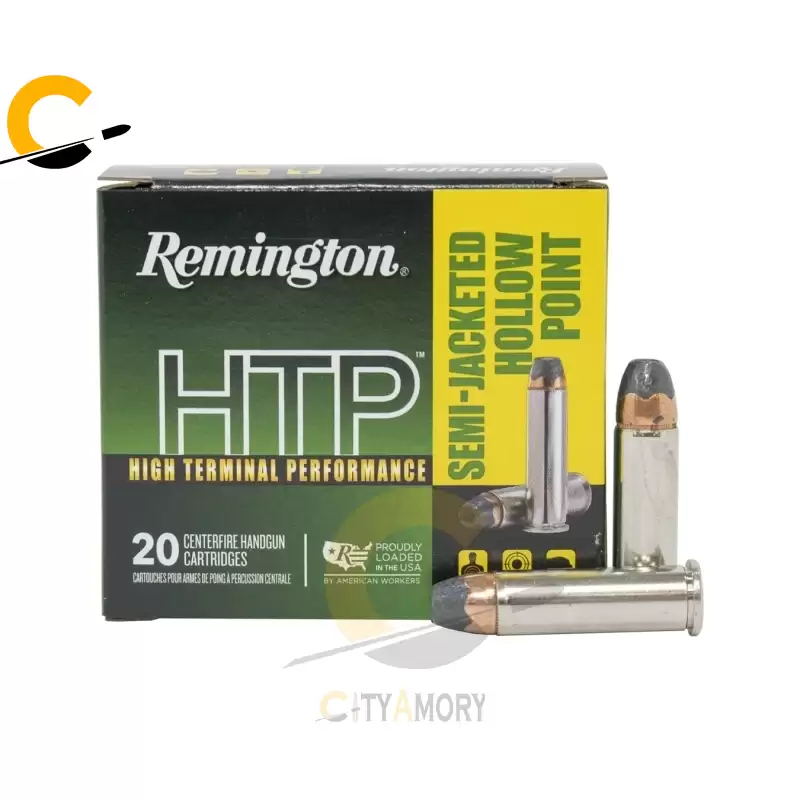 Remington 357 Mag 158 gr Semi-Jacketed Hollow Point High Terminal Performance 20/Box