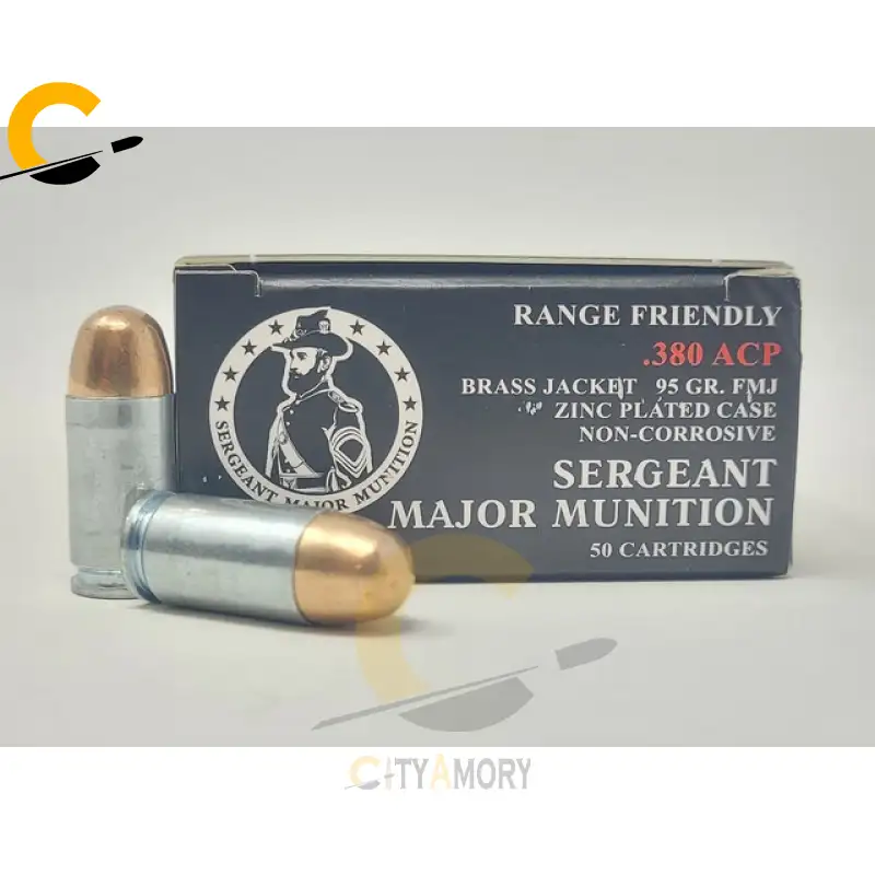 Sergeant Major Munition 380 ACP Ammunition 1000 Rounds